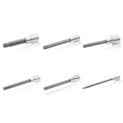 Bit Socket Set 1/2" - 12 pcs