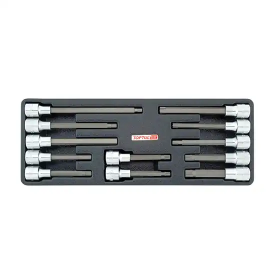 Bit Socket Set 1/2" - 12 pcs - GAAT1202