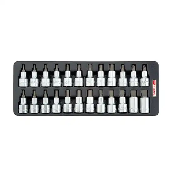 Bit Socket Set 1/2" - 24 pcs - GAAT2402