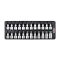 Bit Socket Set 1/2" - 24 pcs