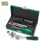 Socket Set 1/4" dr. - 17 pcs 