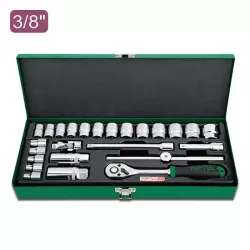 Socket Set - 3/8" - 25 pcs