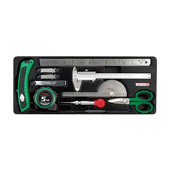 Measuring, Marking & Cutting Tool Set - 11 pcs - GCAT1101