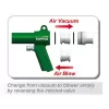 Air Blow and Suction Gun - 7 pcs - GDAE0702