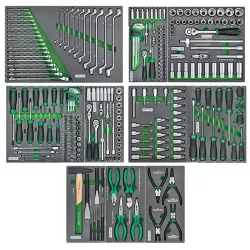 7-Drawers Tool Trolley - 261 pcs Tool Set
