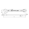 15° Offset Hi-Performance Combination Wrench Set - 16 pcs - GEA0162