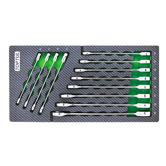 Pro-Series Ratchet Combination Wrench Set  - 12 pcs - GEA1214