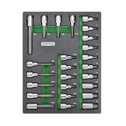 Bit Socket Set - 1/2" dr. - 25 pcs