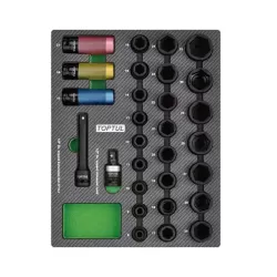 Impact Socket Set - 1/2" dr. - 29 pcs