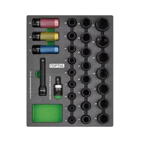 Impact Socket Set - 1/2" dr. - 29 pcs - GEB2902