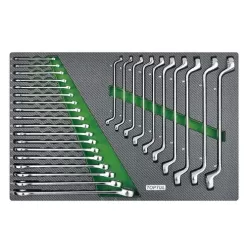 Combination & Double Ring Wrench Set - 28 pcs