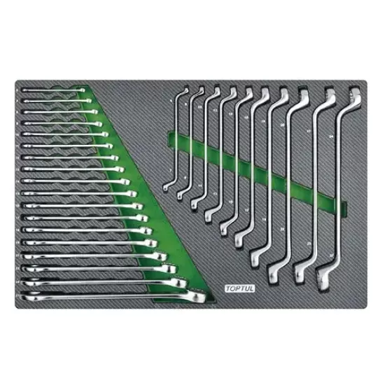 Combination & Double Ring Wrench Set - 28 pcs - GED2813