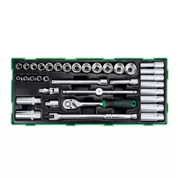 Socket Set - 3/8" - 35 pcs
