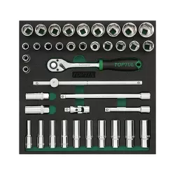 Socket Set - 1/2"- 39 pcs