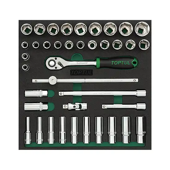 Socket Set - 1/2"- 39 pcs - GVC3903