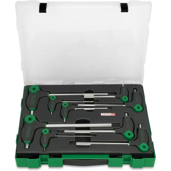 L-Shaped Grip Ball Point Hex Wrench - 9 pcs - GZC0903