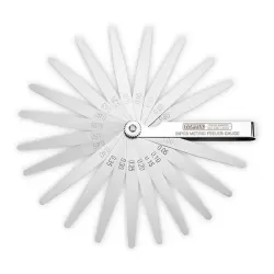 Metric Feeler Gauge (Tapered Tips)  - 20 pcs
