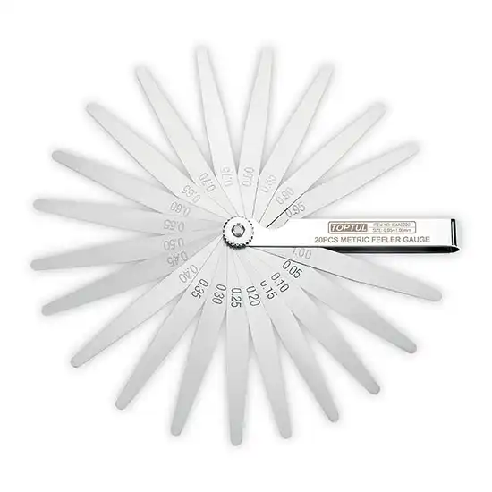 Metric Feeler Gauge (Tapered Tips)  - 20 pcs - ICAA0020