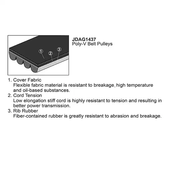Pulley Removing Wrench - JDAG1437