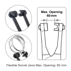 Curved Hose Clamp Pliers - 235 mm