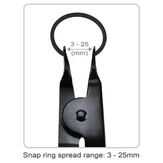 Angle Tip Lock Ring Pliers - JDAP0209