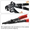 Angle Tip Lock Ring Pliers - JDAP0209