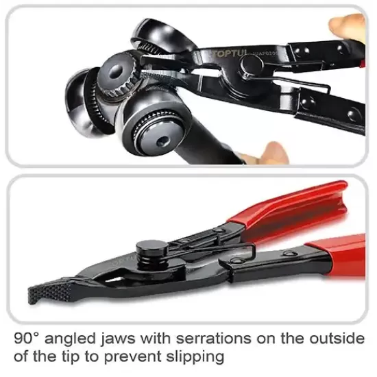 Angle Tip Lock Ring Pliers - JDAP0209