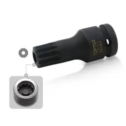 Вложка за пробки - 1/2" х M16H с отвор - Ударна