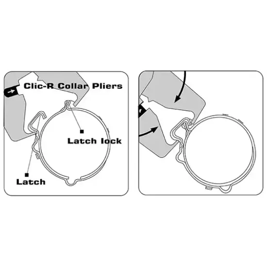 Clic-R Collar Pliers - 7" - JEAE0107