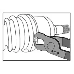 CV Boot Clamp Pliers - Earless Type 