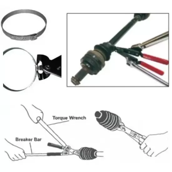 CV Boot Clamp Pliers - Ear Type (Extension) - JEAE0509