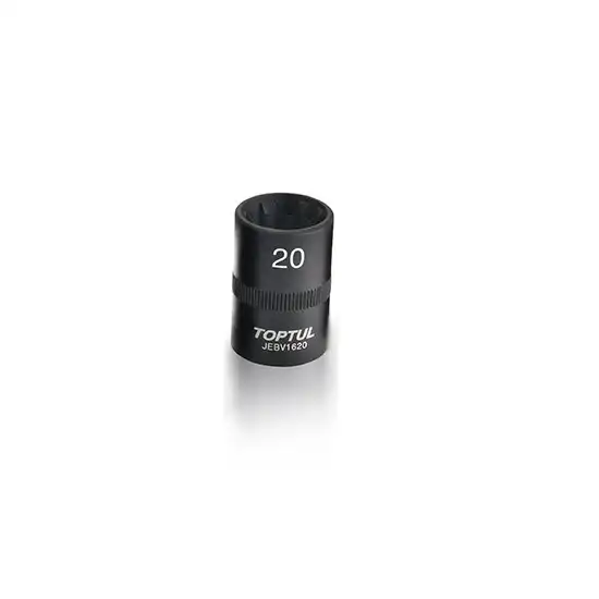 Вложка за спирачни апарати - 10 точкова - 1/2" х 20 мм - JEBV1620