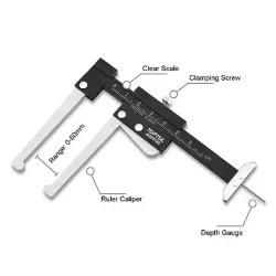 Brake Disc & Tire Depth Gauge 