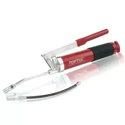 Lever Type Grease Gun (Variable Stroke) - W/ 6" Rigid Tube & 12" Flexible Hose 