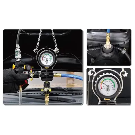 Cooling System Vacuum Purge & Refill Kit - 3 pcs - JGAI0302