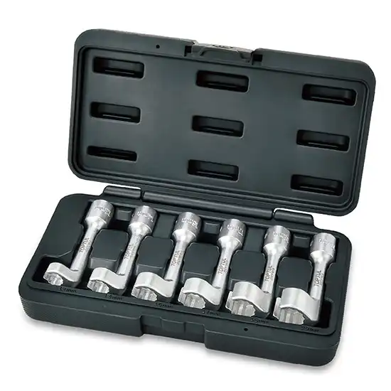 Diesel Injector Line Socket Wrench Set - 6 pcs - JGAI0605