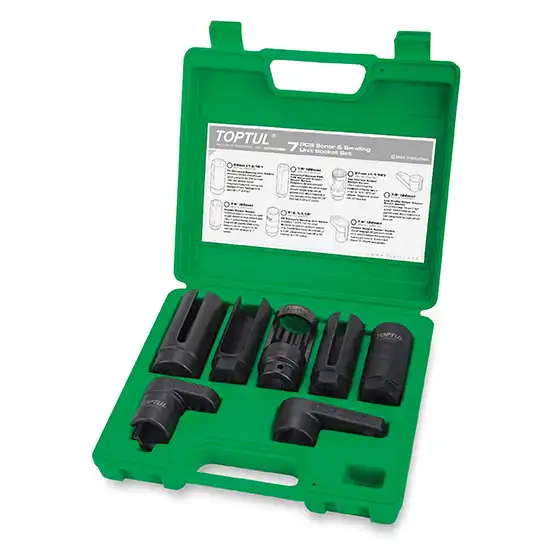 Sensor & Sending Unit Socket Set - 7 pcs - JGAI0701