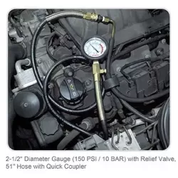 Oil Pressure Tester Kit - 12 pcs