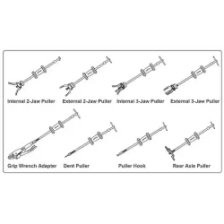 Slide Hammer Puller Set - 13 pcs
