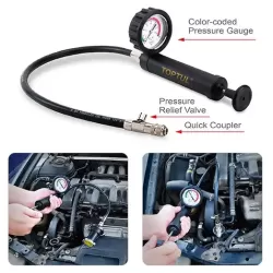Universal Radiator Pressure Tester Kit - 18 pcs