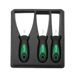 Stainless Steel Putty Knife Set - 3 pcs