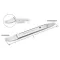 Double End Metal Wedge Pry Tool 