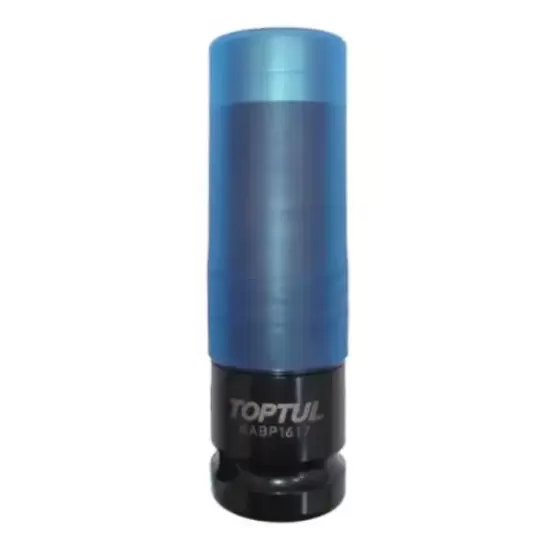 Pro-Series Thin Wall Deep Impact Sockets with Plastic Sleeve - 17 mm - KABP1617