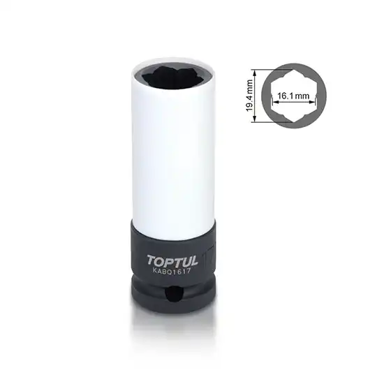 Thin Wall Deep Impact Socket with Plastic Sleeves (For Mercedes-Benz) - KABQ1617