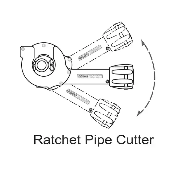Ratchet Pipe Cutter - SEAC2867