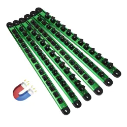Magnetic Socket Organizer Set - 1/2", 3/8", 1/4" Socket Holder