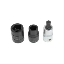 Brake Calliper Socket Set - 3 pc 1/2" Sq Drive