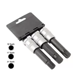 Special Socket Set for BMW Rim Locks - 3 pcs