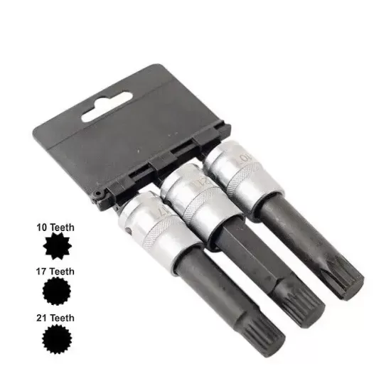 Special Socket Set for BMW Rim Locks - 3 pcs - CL31031