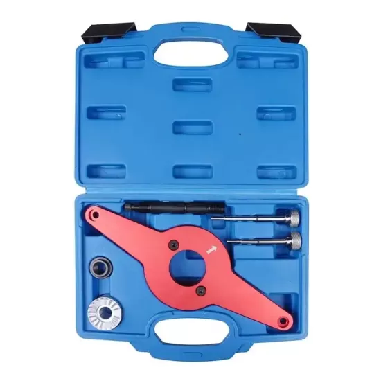 Vibration Damper Holding Tool T10531 Steel Sturdy Crankshaft Pulley Removal Tool Practical for 4cyl 1.8 2.0 TFSI Engine - CL40591B